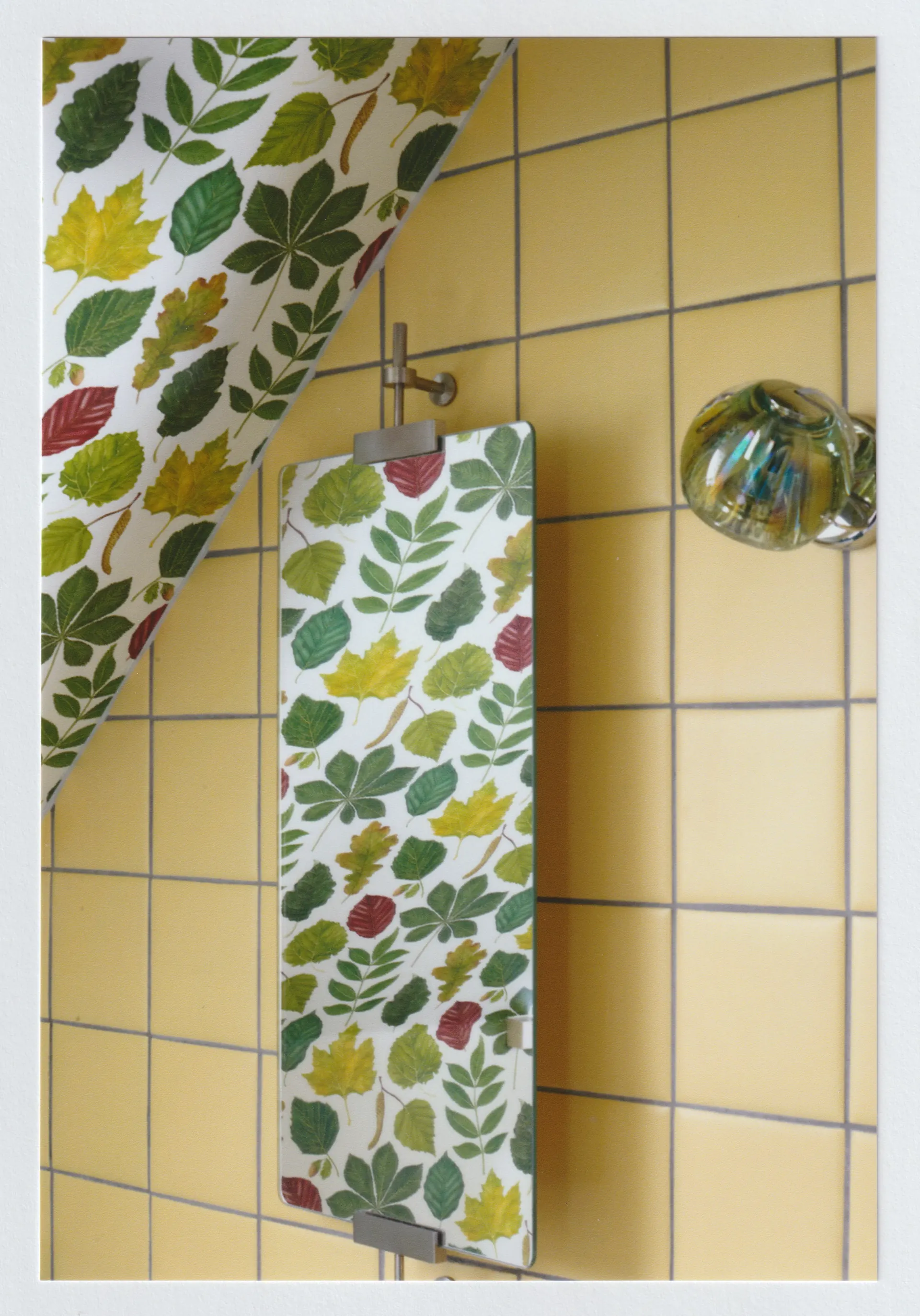 Shared shower detail at Villa Hesnaes